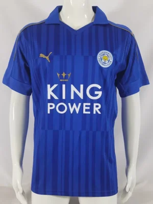 Leicester City 2016/17 Home Jersey Fan Version - Front View | KFCOOL