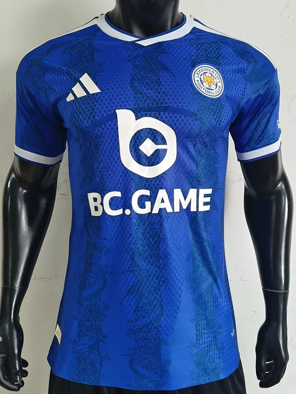 Leicester City 2026/27 Home Jersey Player Version - Front View Leicester City 2026/27 Home Jersey Player Version - Front View | KFCOOL