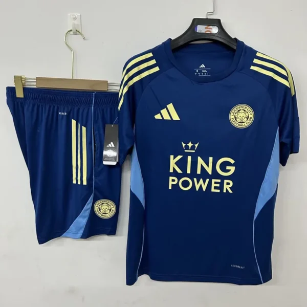 Leicester City 2026/27 Training Short Suit - Front View Leicester City 2026/27 Training Short Suit - Front View | KFCOOL