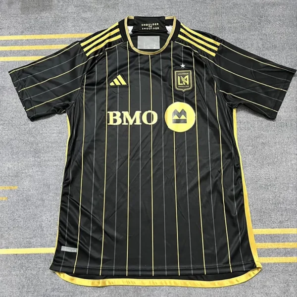 LAFC 2025/26 Home Jersey Fan Version - Front View LAFC 2025/26 Home Jersey Fan Version - Front View | KFCOOL