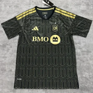 LAFC 2026/27 Home Black Jersey Fan Version - Front View | KFCOOL