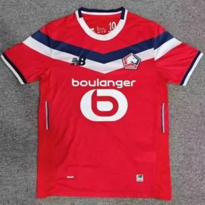 Lille 2026/27 Home Jersey Fan Version - Front View Lille 2026/27 Home Jersey Fan Version - Front View | KFCOOL