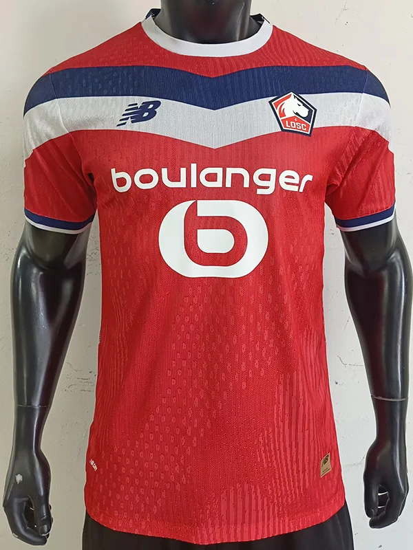 Lille 2026/27 Home Jersey Player Version - Front View | KFCOOL
