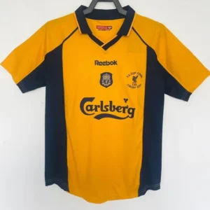 Liverpool 2000/01 Retro Away Jersey Fan Version - Front View Liverpool 2000/01 Retro Away Jersey Fan Version - Front View | KFCOOL