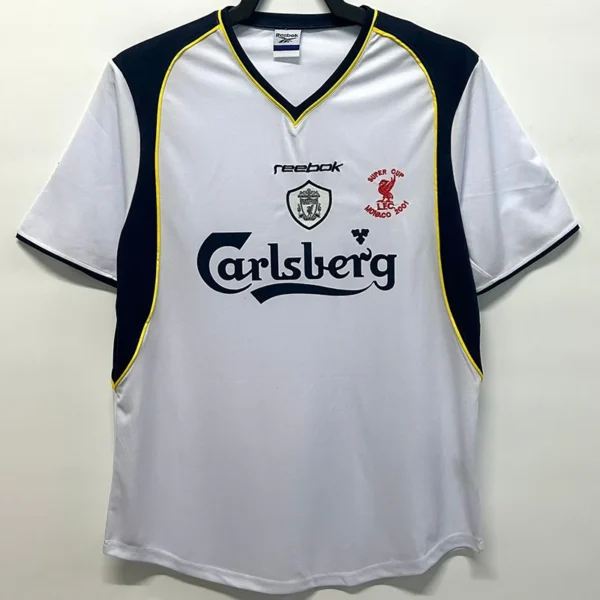 Liverpool 2001/02 Retro Away Jersey Fan Version - Front View Liverpool 2001/02 Retro Away Jersey Fan Version - Front View | KFCOOL