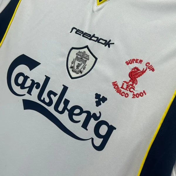 Liverpool 2001/02 Retro Away Jersey Fan Version - Detail View 3 Liverpool 2001/02 Retro Away Jersey Fan Version - Detail View 3 | KFCOOL