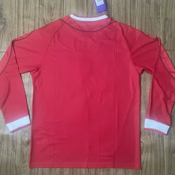 Liverpool 2003/04 Retro Home Long Sleeve Jersey Fan Version - Back View Liverpool 2003/04 Retro Home Long Sleeve Jersey Fan Version - Back View | KFCOOL