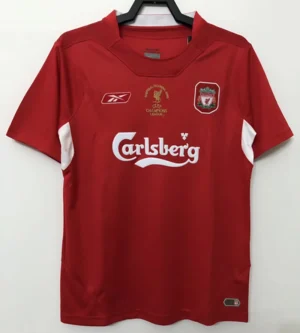 Liverpool 2004/05 Retro Home Jersey Fan Version - Front View Liverpool 2004/05 Retro Home Jersey Fan Version - Front View | KFCOOL