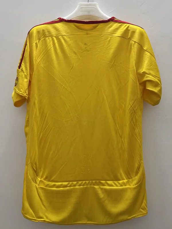 Liverpool 2006/07 Retro Jersey Fan Version - Back View | KFCOOL