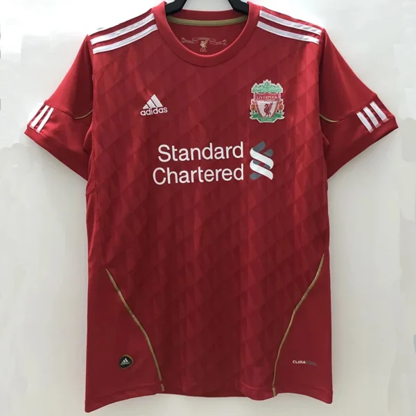 Liverpool 2010/11 Retro Home Jersey Fan Version - Front View Liverpool 2010/11 Retro Home Jersey Fan Version - Front View | KFCOOL