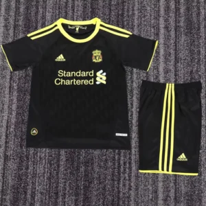Liverpool 2010/11 Retro Third Kids Kit Fan Version - Front View Liverpool 2010/11 Retro Third Kids Kit Fan Version - Front View | KFCOOL