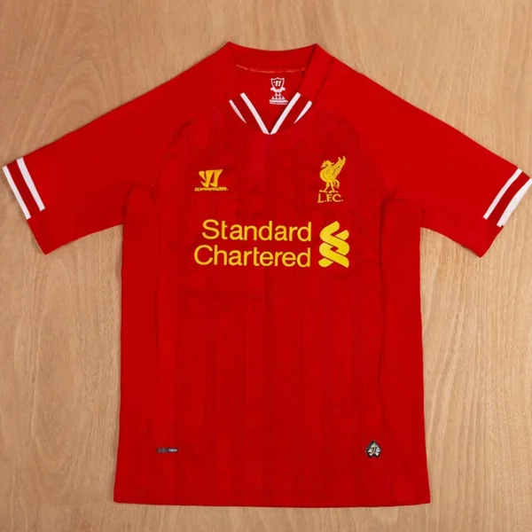 Liverpool 2013/14 Retro Home Jersey Fan Version - Back View | KFCOOL