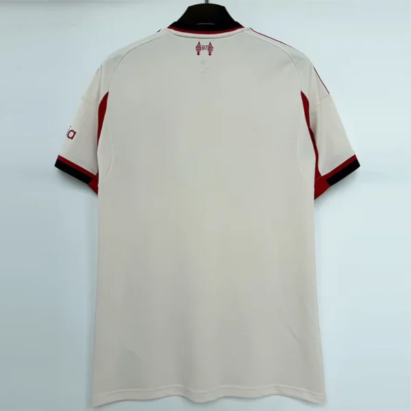 Liverpool 2025/26 Away Jersey Fan Version - Back View | KFCOOL