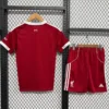 Liverpool 2025/26 Home Kids Kit Fan Version - Back View | KFCOOL