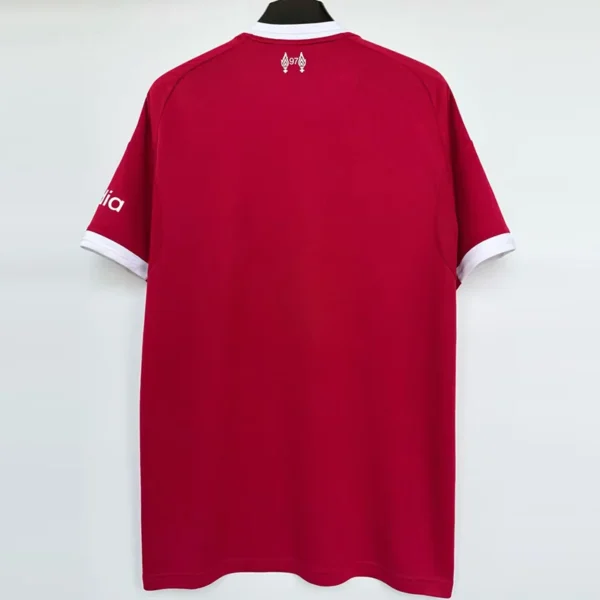 Liverpool 2025/26 Home Jersey Fan Version - Back View Liverpool 2025/26 Home Jersey Fan Version - Back View | KFCOOL