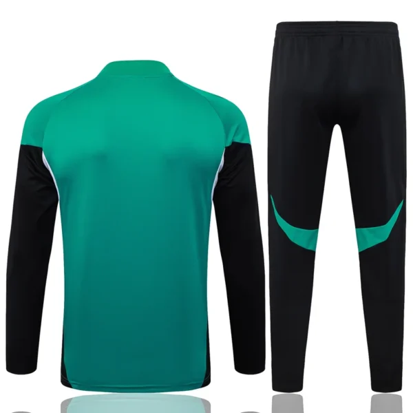 Liverpool 2025/26 Green Half Pull Tracksuit - Back View - KFCool – Football Jerseys & Soccer Kits Store Liverpool 2025/26 Green Half Pull Tracksuit - Back View | KFCOOL