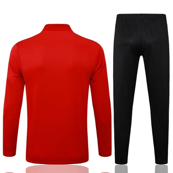 Liverpool 2025/26 Red Half Pull Tracksuit - Back View | KFCOOL