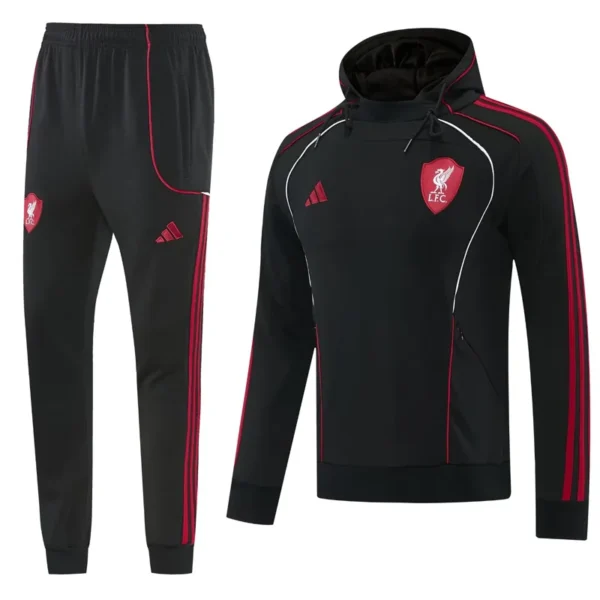 Liverpool 2025/26 Hoodie Tracksuit - Front View | KFCOOL