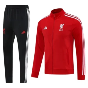 Liverpool 2025/26 Red Jacket Tracksuit - Front View | KFCOOL