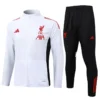 Liverpool 2025/26 White Jacket Tracksuit - Front View - KFCool – Football Jerseys & Soccer Kits Store Liverpool 2025/26 White Jacket Tracksuit - Front View | KFCOOL
