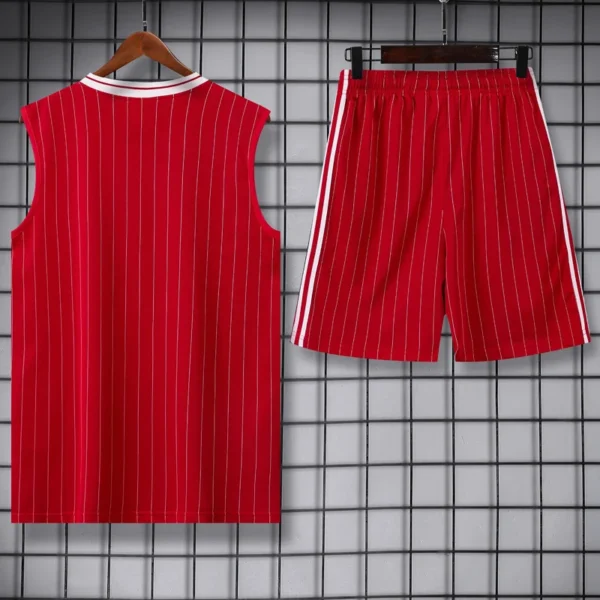 Liverpool 2025/26 Red Sleeveless Shorts - Back View | KFCOOL