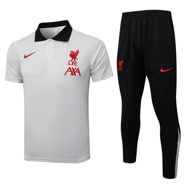 Liverpool 2025/26 Short Sleeve Pants Suit - Front View - KFCool – Football Jerseys & Soccer Kits Store Liverpool 2025/26 Short Sleeve Pants Suit - Front View | KFCOOL