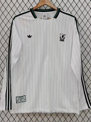 Liverpool 2025/26 Training Long Sleeve Jersey Fan Version - Front View | KFCOOL