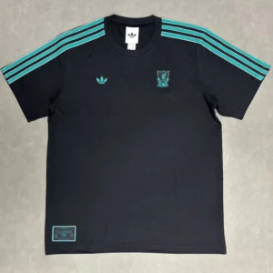 Liverpool 2025/26 Black Training Shirt Fan Version - Front View | KFCOOL