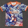 Liverpool 2025/26 Orange Blue Special Edition Training Shirt Fan Version - Front View | KFCOOL