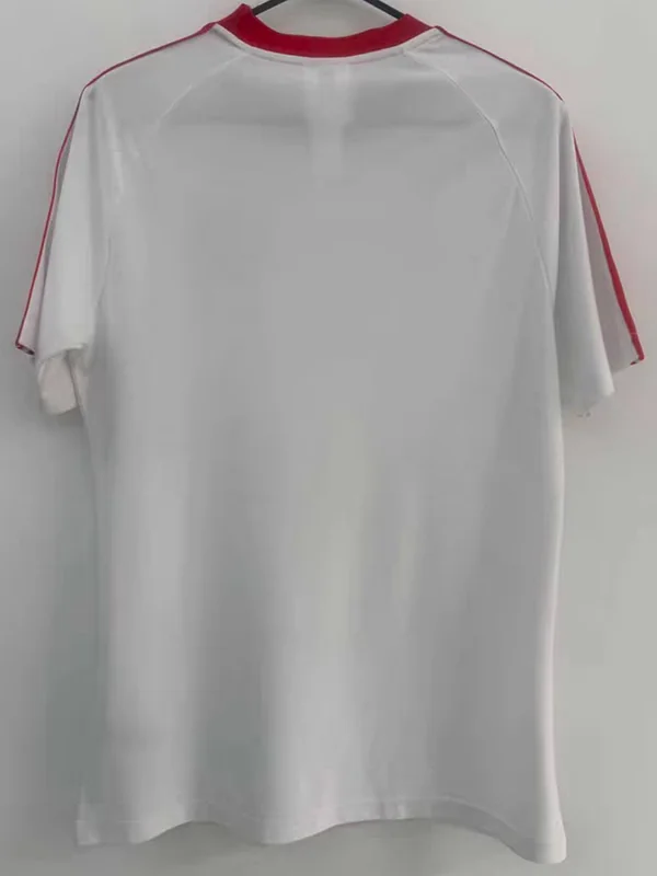 Liverpool 2025/26 White Red Training Shirt Fan Version - Back View | KFCOOL