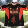 Liverpool 2025/26 Black Red Special Edition Training Shirt - Front View | KFCOOL