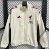 Liverpool 2025/26 Beige Windbreaker - Front View | KFCOOL