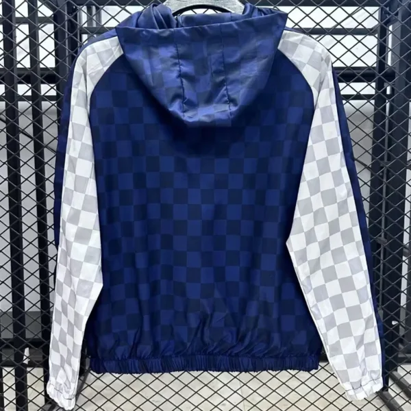 Liverpool 2025/26 Royal Blue Windbreaker - Back View - KFCool – Football Jerseys & Soccer Kits Store Liverpool 2025/26 Royal Blue Windbreaker - Back View | KFCOOL