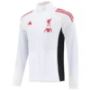 Liverpool 2025/26 White Windbreaker - Front View | KFCOOL