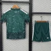 Liverpool 2026/27 Goalkeeper Green Kids Kit Fan Version - Back View | KFCOOL