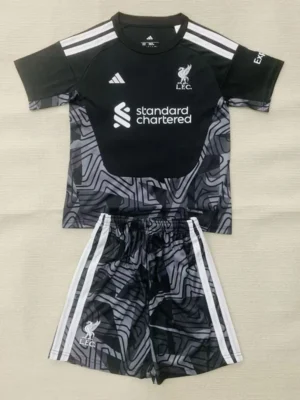Liverpool 2026/27 Goalkeeper Kids Kit Fan Version - Front View Liverpool 2026/27 Goalkeeper Kids Kit Fan Version - Front View | KFCOOL