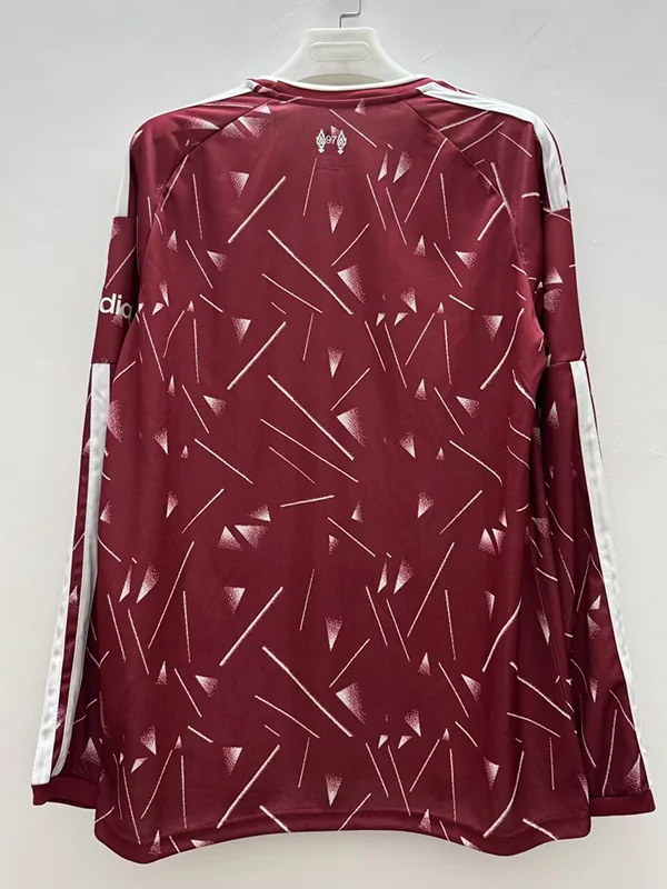 Liverpool 2026/27 Home Long Sleeve Jersey Fan Version - Back View | KFCOOL