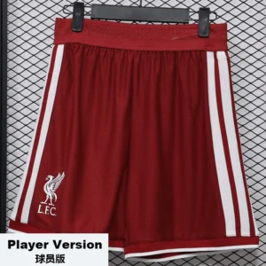 Liverpool 2026/27 Home Shorts Player Version - Front View | KFCOOL
