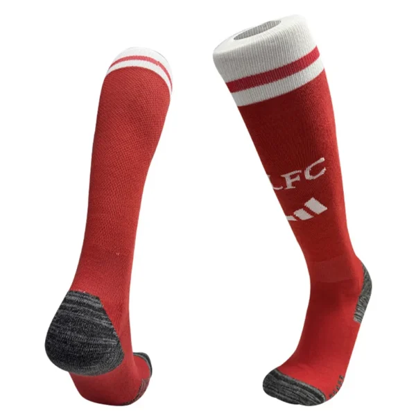 Liverpool 2026/27 Home Socks - Front View | KFCOOL