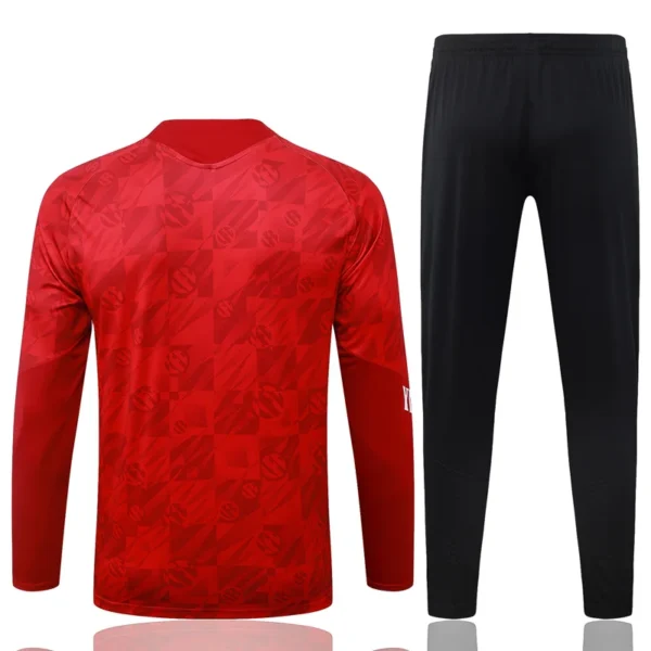 Liverpool 2026/27 Red Black Half Pull Tracksuit - Back View - KFCool – Football Jerseys & Soccer Kits Store Liverpool 2026/27 Red Black Half Pull Tracksuit - Back View | KFCOOL