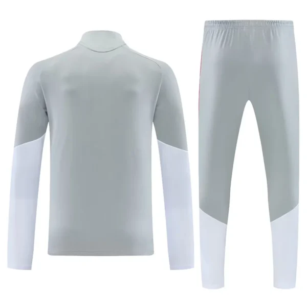 Liverpool 2026/27 Grey Half Pull Tracksuit - Back View - KFCool – Football Jerseys & Soccer Kits Store Liverpool 2026/27 Grey Half Pull Tracksuit - Back View | KFCOOL