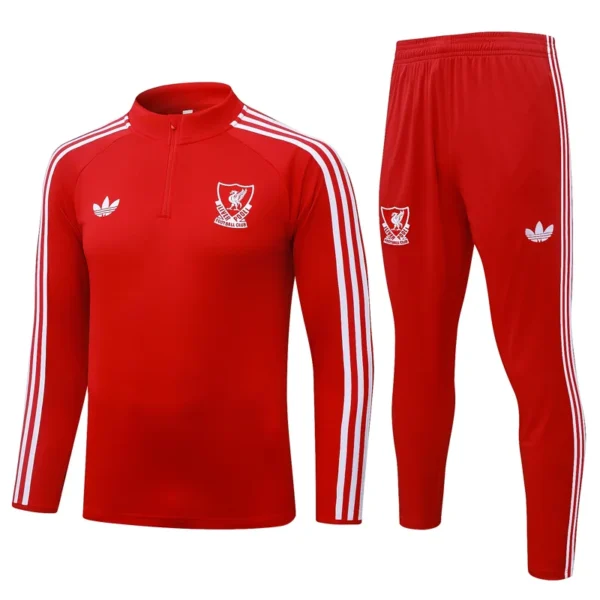 Liverpool 2026/27 Red Half Pull Tracksuit - Front View - KFCool – Football Jerseys & Soccer Kits Store Liverpool 2026/27 Red Half Pull Tracksuit - Front View | KFCOOL