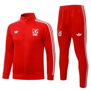 Liverpool 2026/27 Red Jacket Tracksuit - Front View Liverpool 2026/27 Red Jacket Tracksuit - Front View | KFCOOL