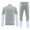 Liverpool 2026/27 Grey White Jacket Tracksuit - Back View | KFCOOL