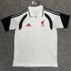 Liverpool 2026/27 White Polo Shirt - Front View | KFCOOL