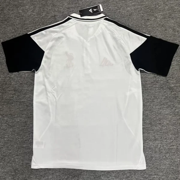 Liverpool 2026/27 White Polo Shirt - Back View | KFCOOL