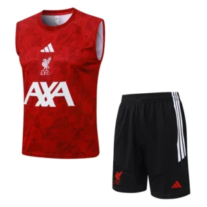 Liverpool 2026/27 Red Sleeveless Shorts - Front View Liverpool 2026/27 Red Sleeveless Shorts - Front View | KFCOOL