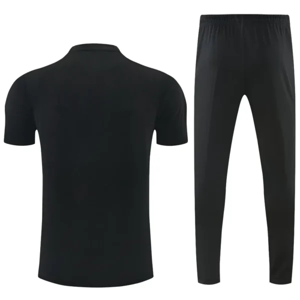 Liverpool 2026/27 Black Short Sleeve Pants Suit - Back View | KFCOOL