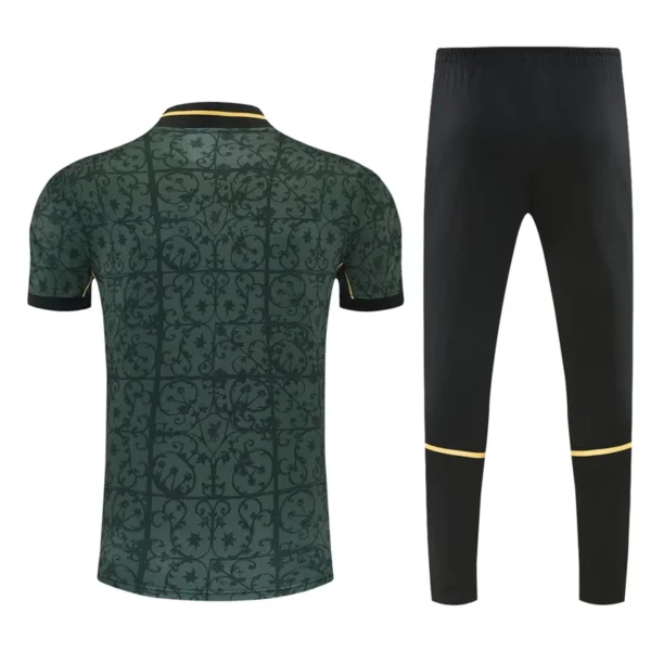 Liverpool 2026/27 Dark Green Short Sleeve Pants Suit - Back View | KFCOOL