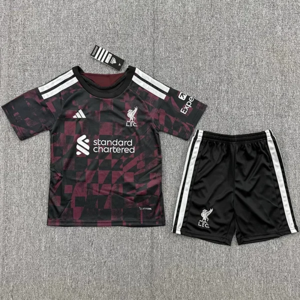 Liverpool 2026/27 Third Kids Kit Fan Version - Front View | KFCOOL